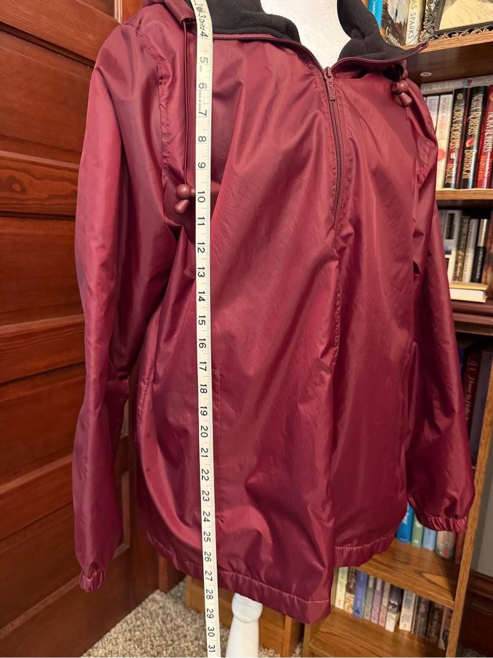 Vintage Totes Women's Fleece-Lined Hooded 3- Season Storm
Jacket/ Large - Picture 2 of 5
